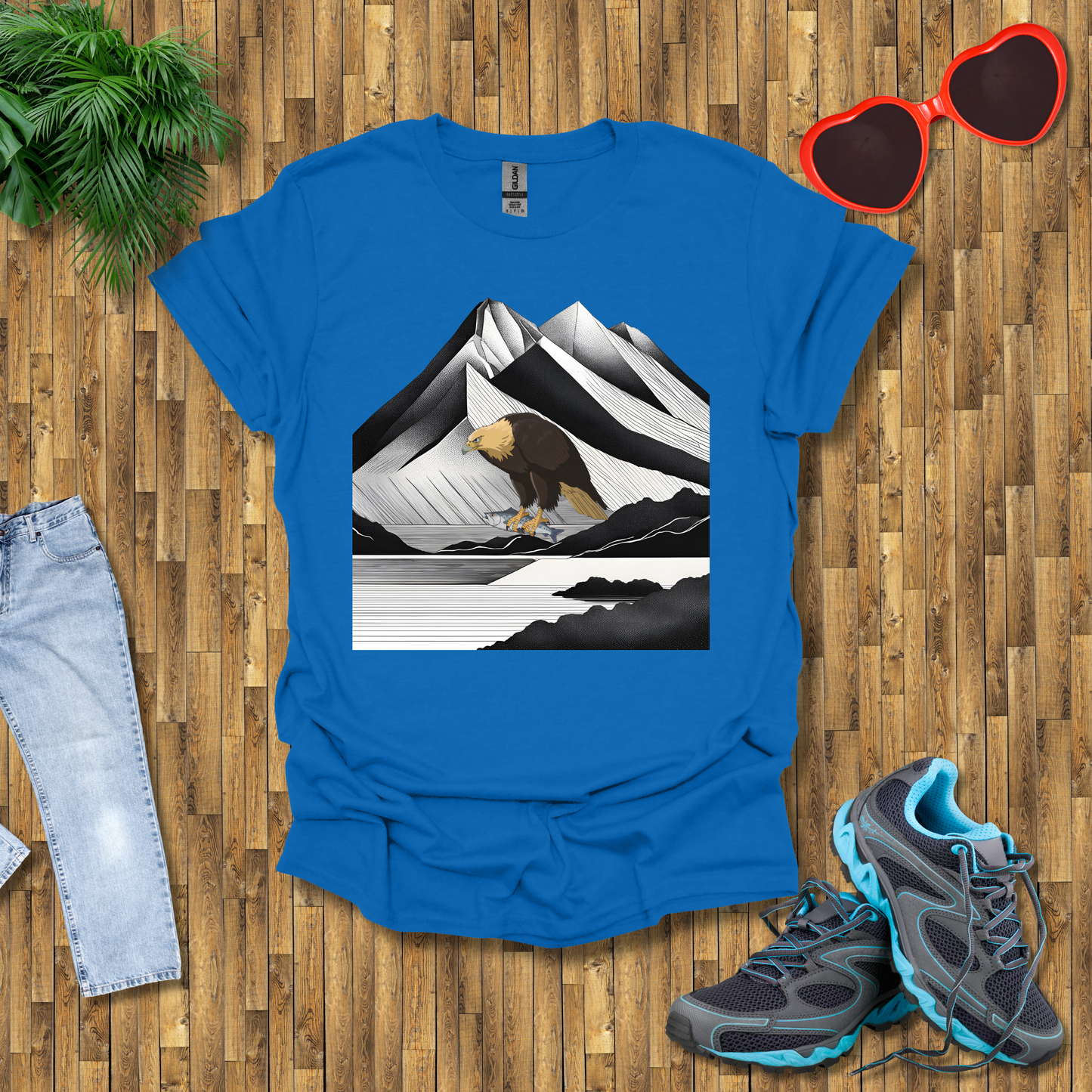 Eagle fishing T-Shirt