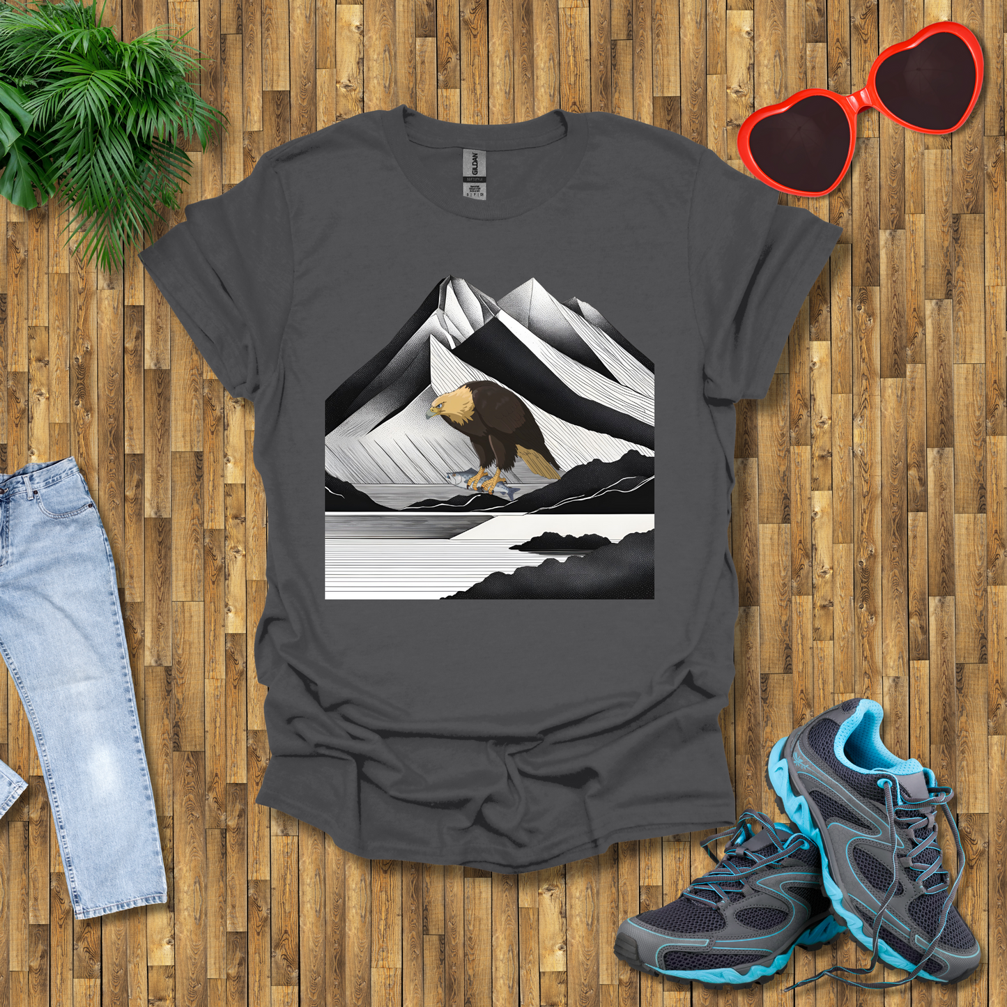 Eagle fishing T-Shirt