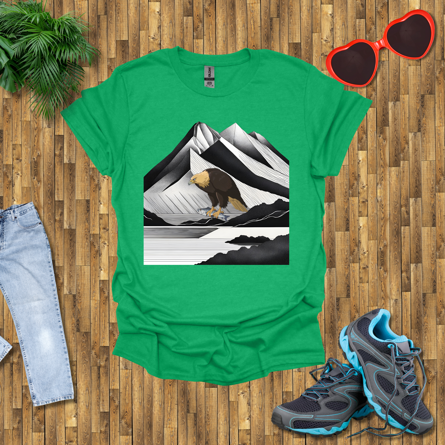 Eagle fishing T-Shirt