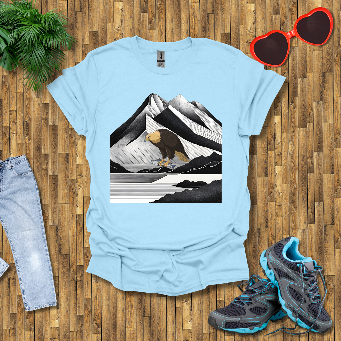 Eagle fishing T-Shirt