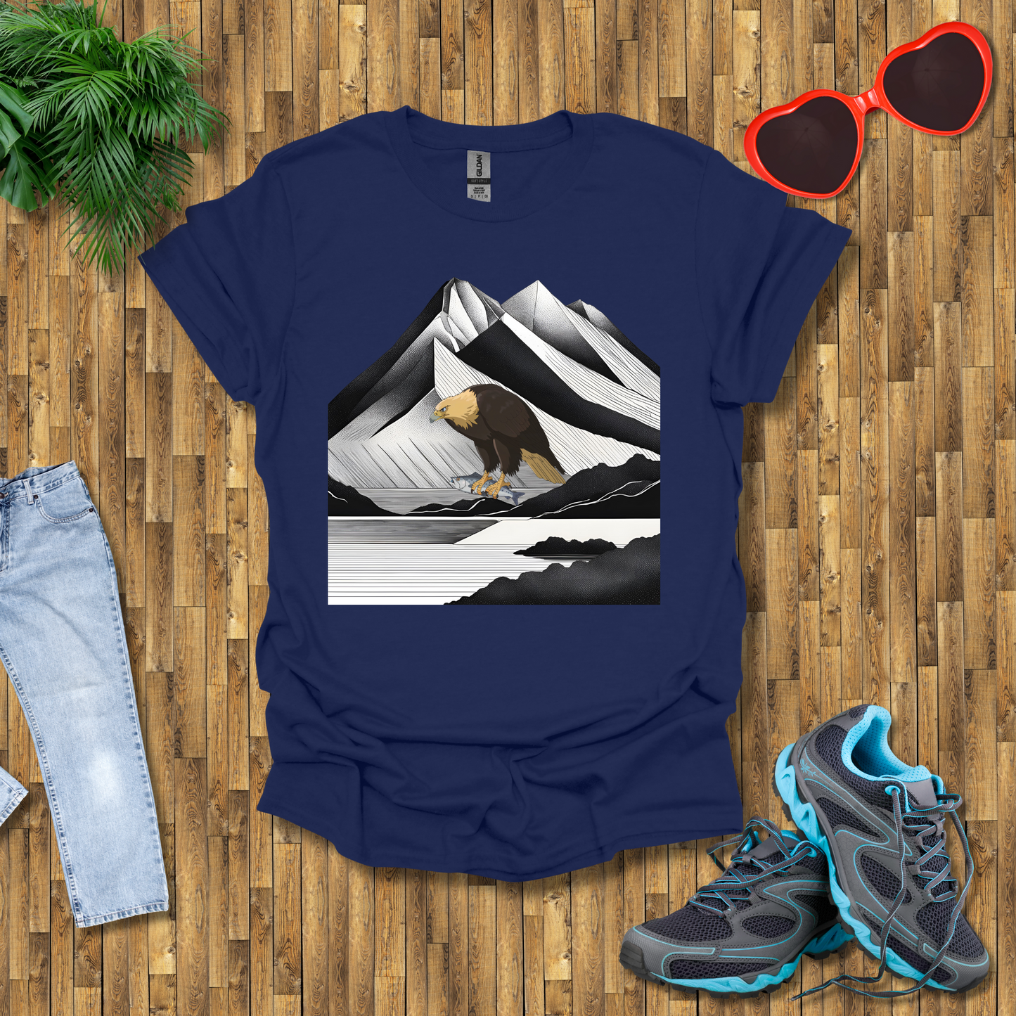 Eagle fishing T-Shirt