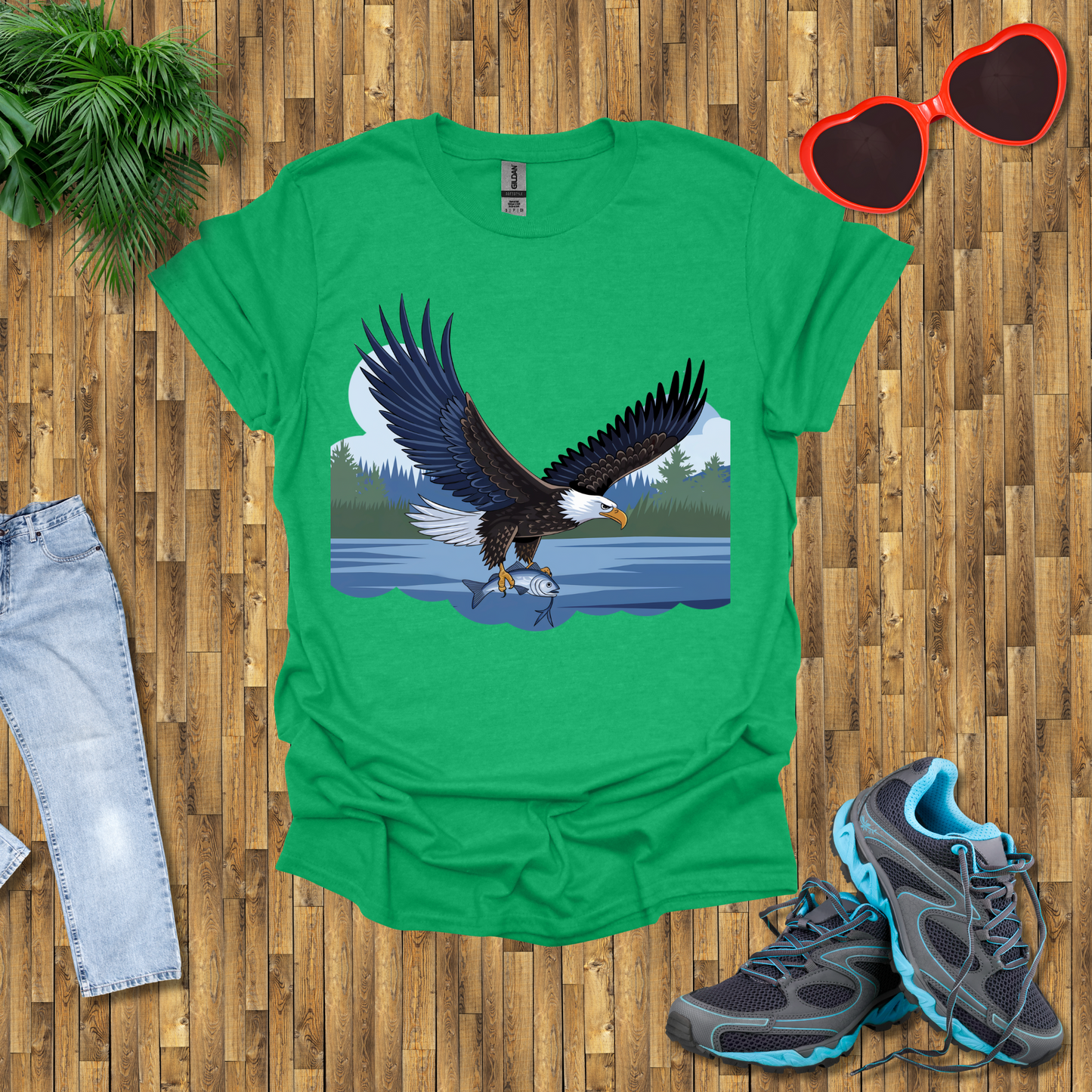 Eagle fishing T-Shirt