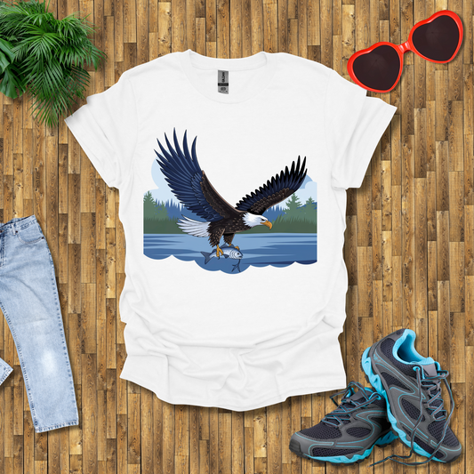 Eagle fishing T-Shirt