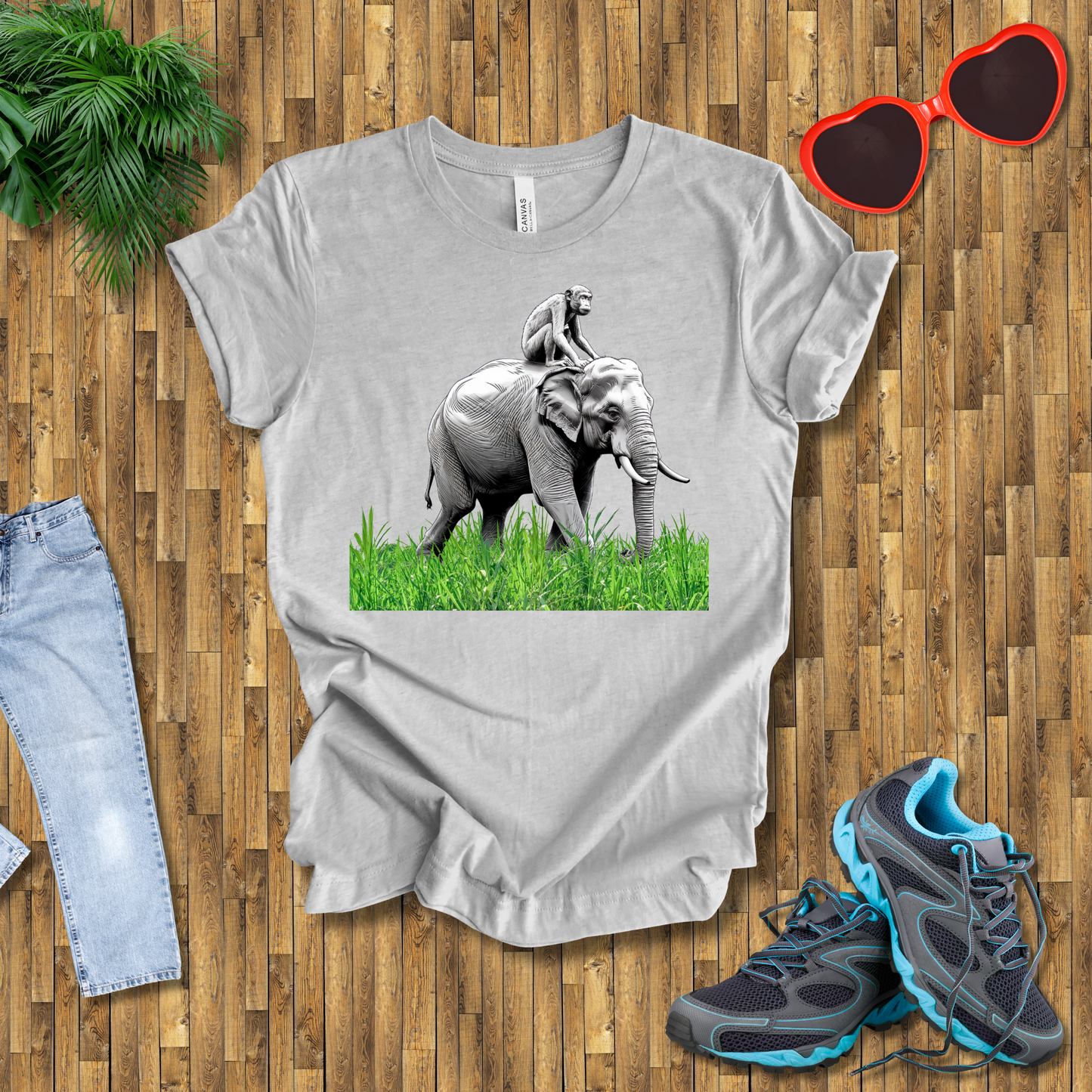 Monkey taking a lift T-Shirt