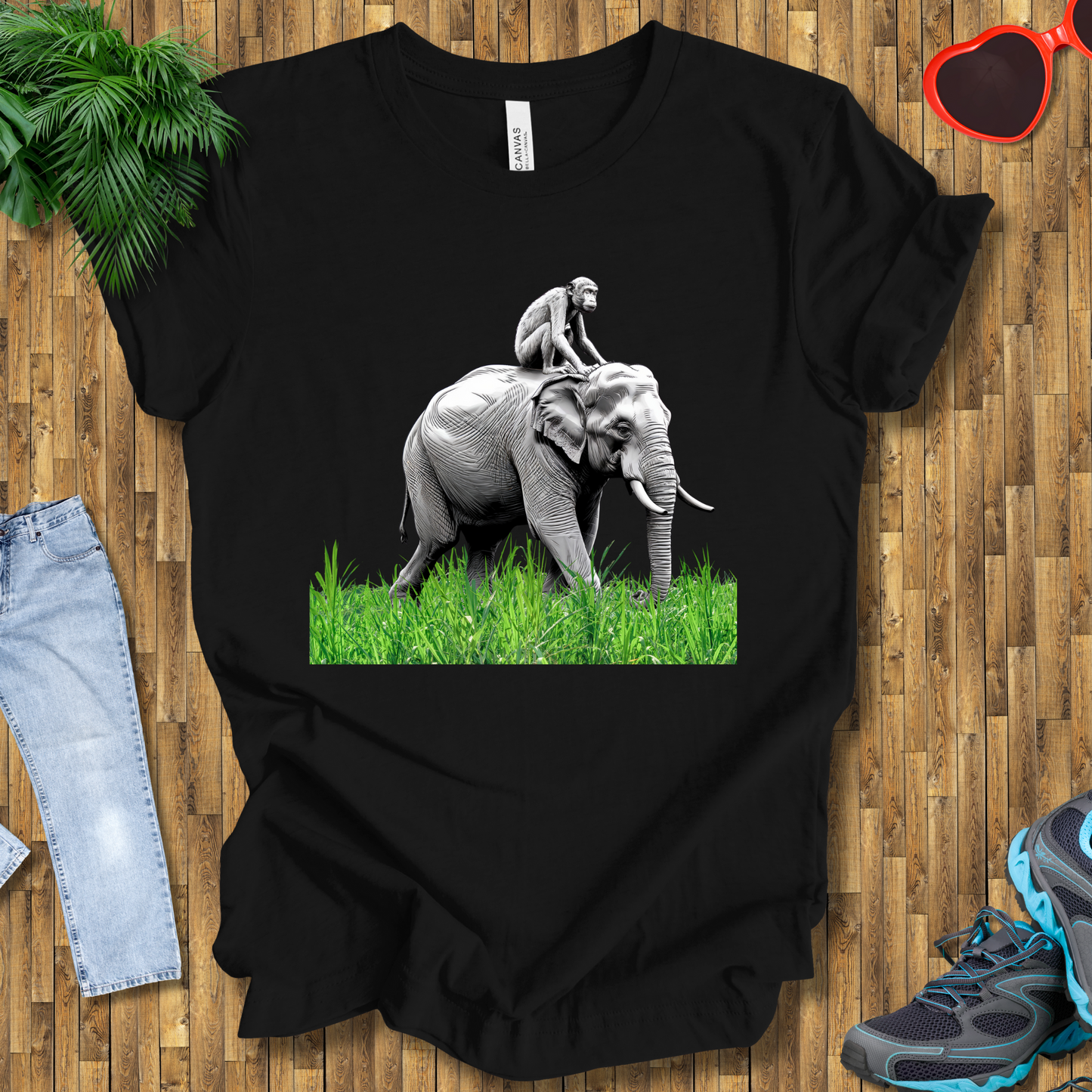 Monkey taking a lift T-Shirt