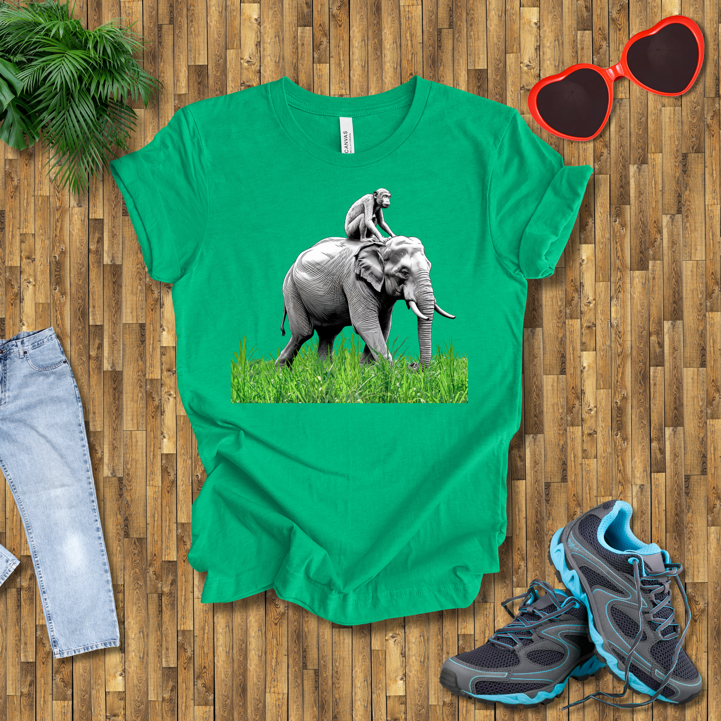 Monkey taking a lift T-Shirt