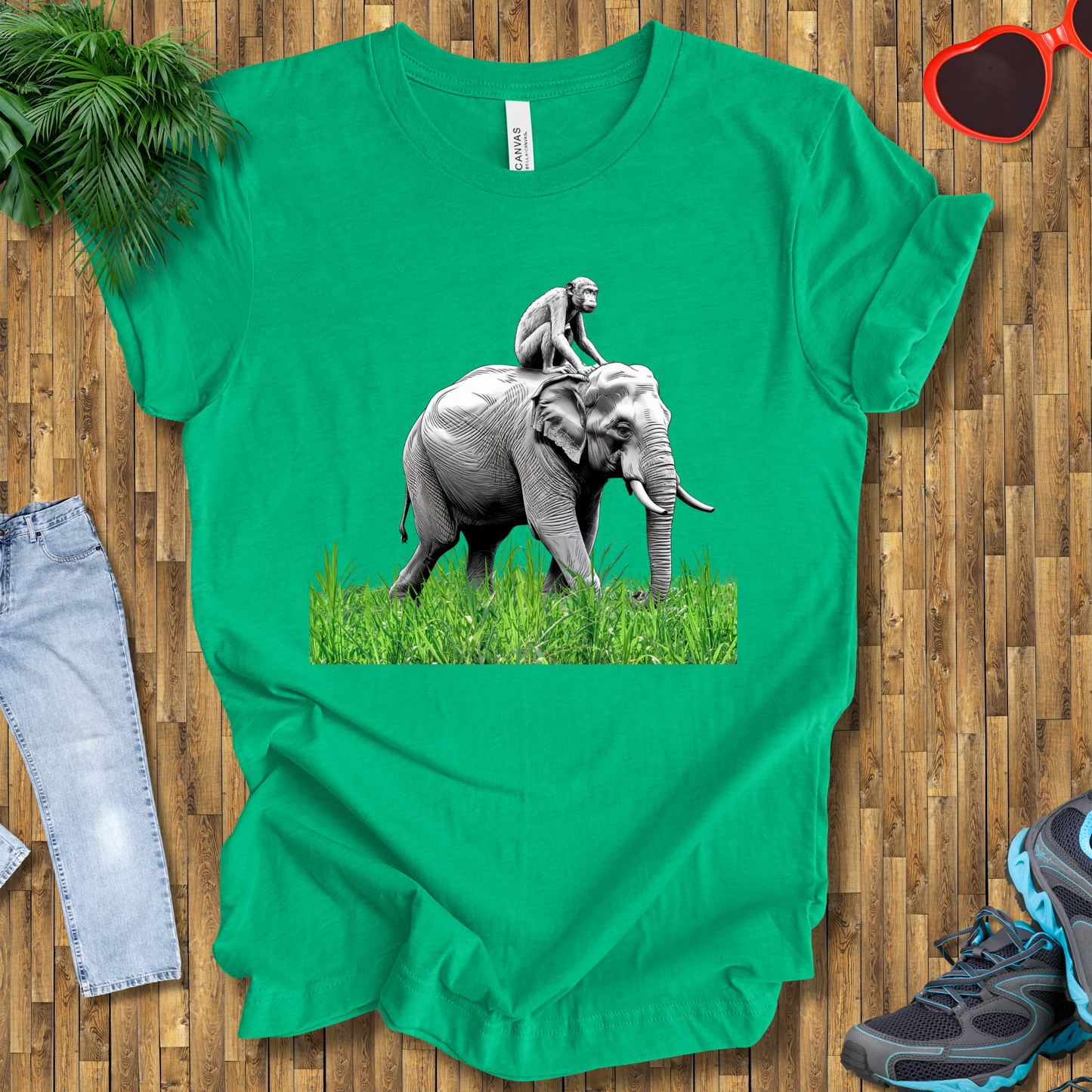 Monkey taking a lift T-Shirt