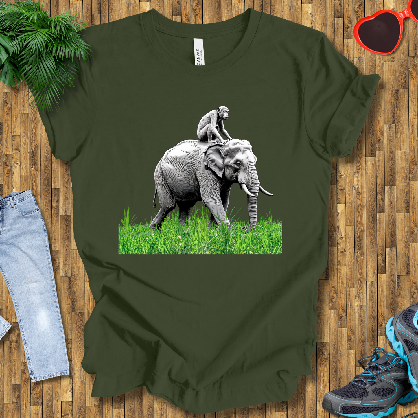 Monkey taking a lift T-Shirt
