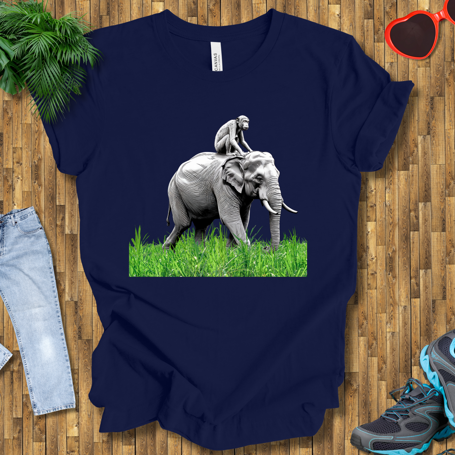 Monkey taking a lift T-Shirt
