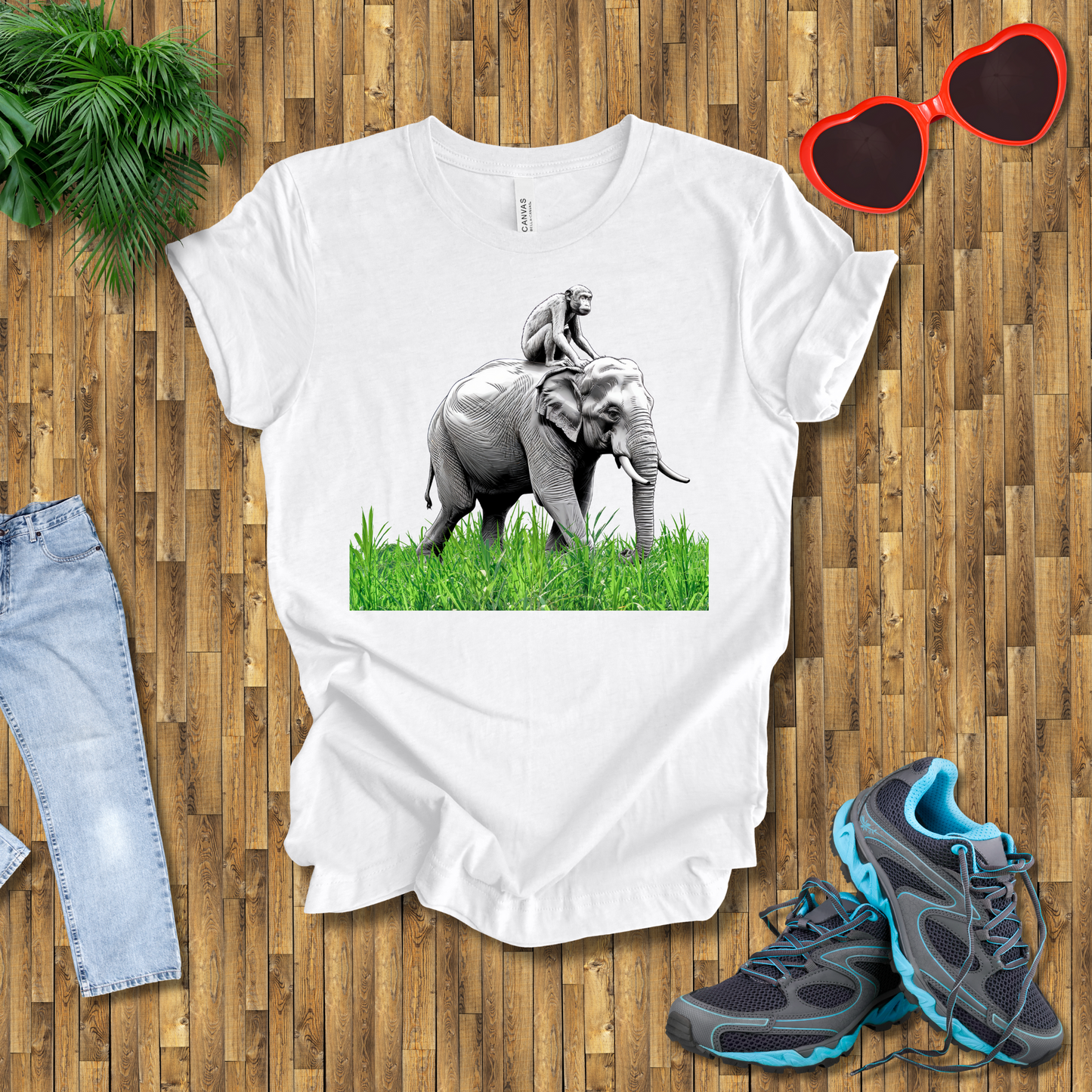 Monkey taking a lift T-Shirt