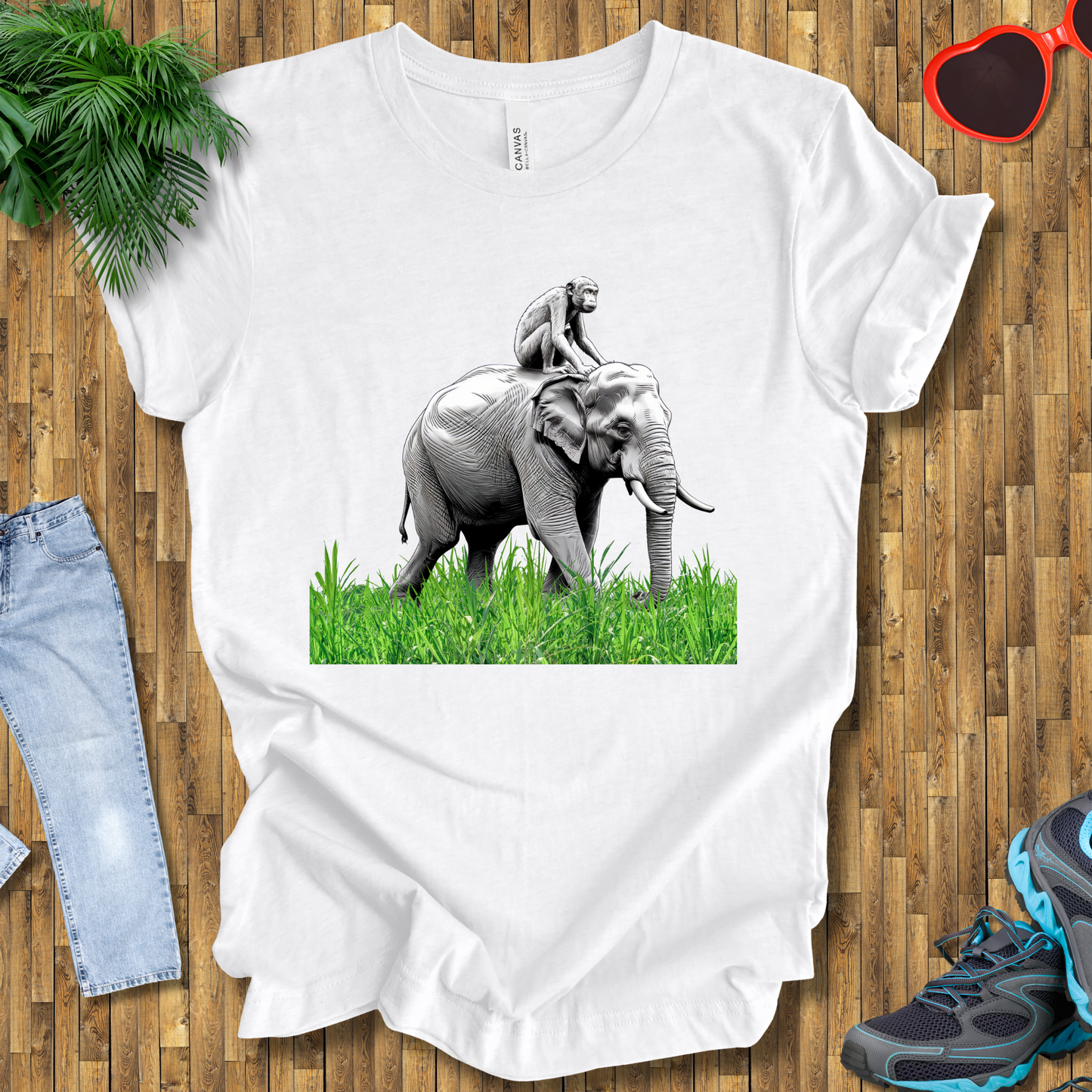Monkey taking a lift T-Shirt
