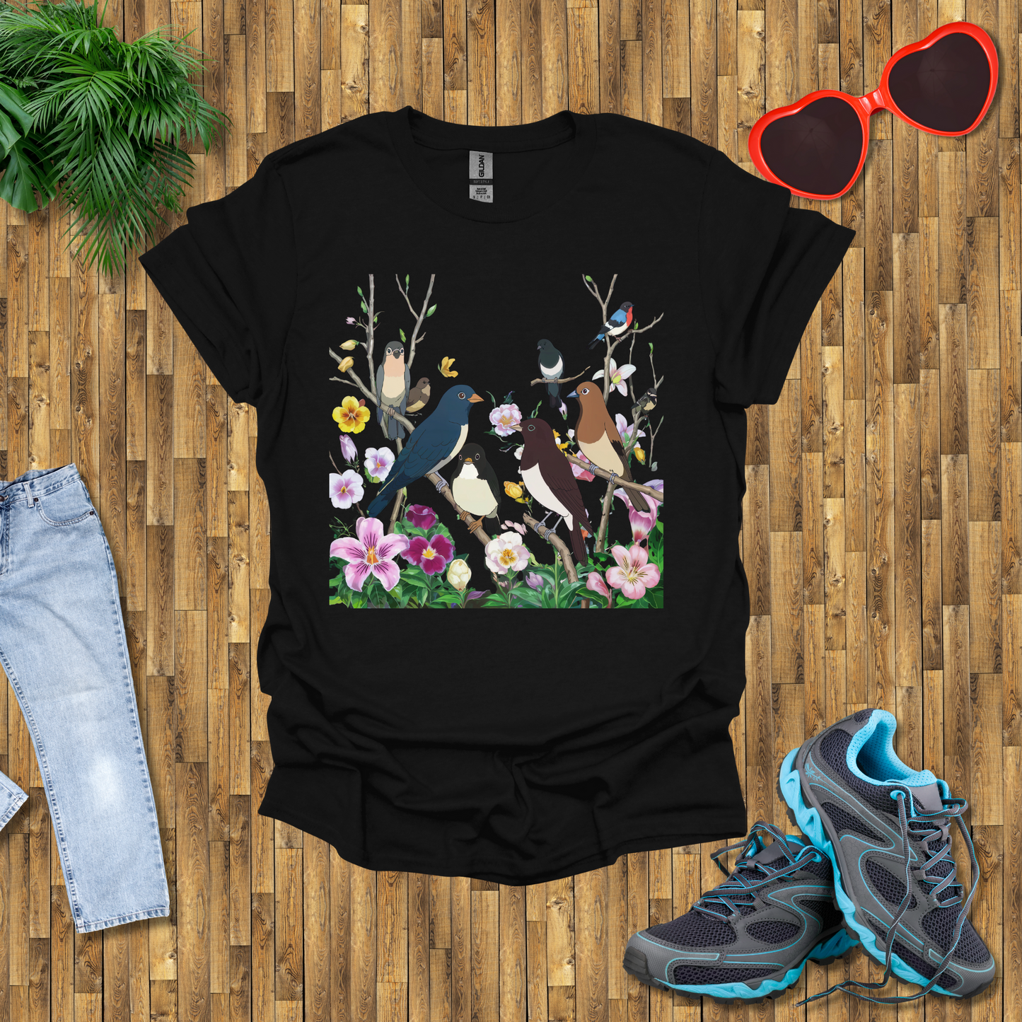 Birds in the wild  T-Shirt