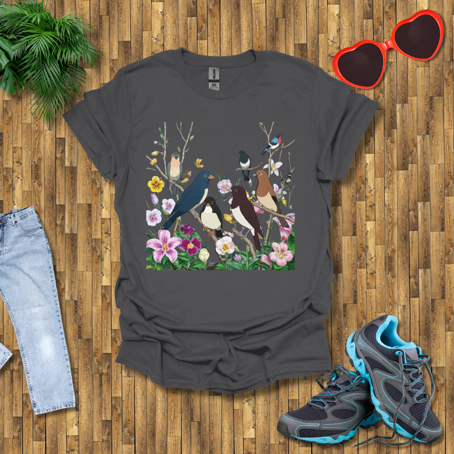 Birds in the wild  T-Shirt