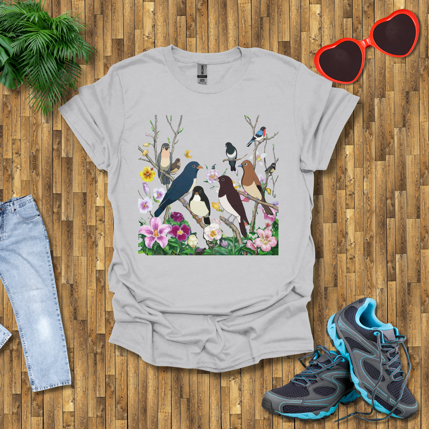 Birds in the wild  T-Shirt