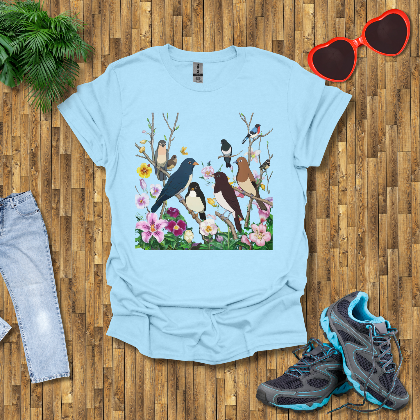 Birds in the wild  T-Shirt