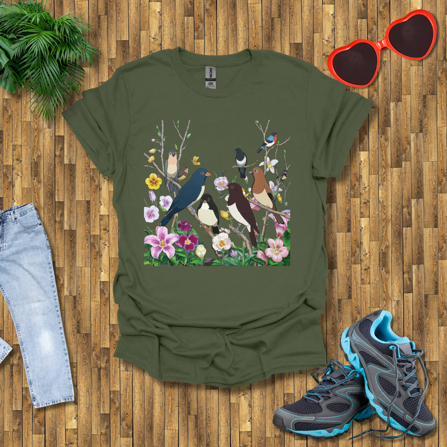 Birds in the wild  T-Shirt