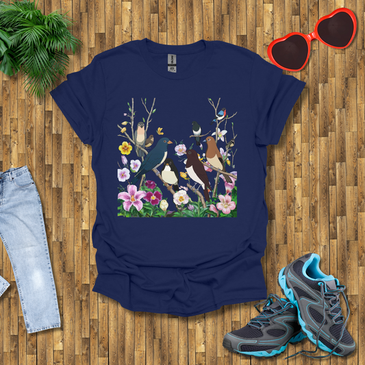 Birds in the wild  T-Shirt
