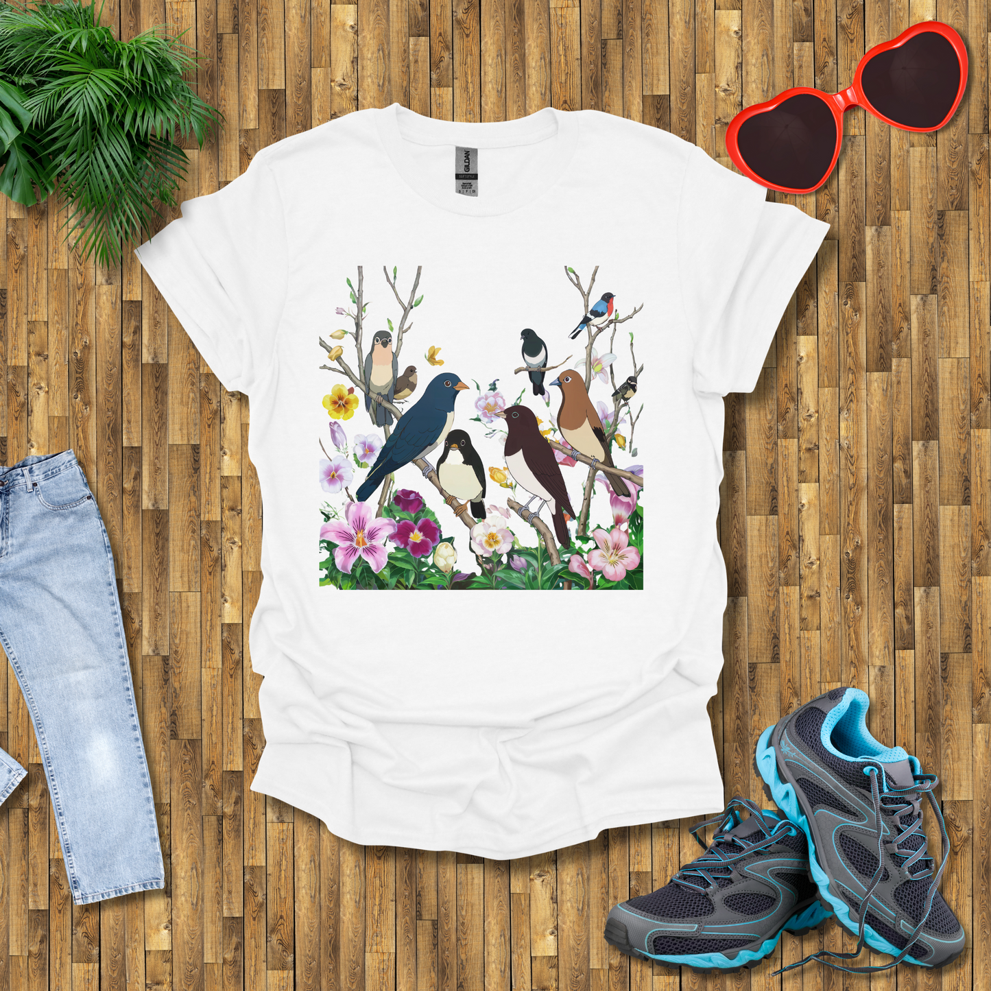 Birds in the wild  T-Shirt