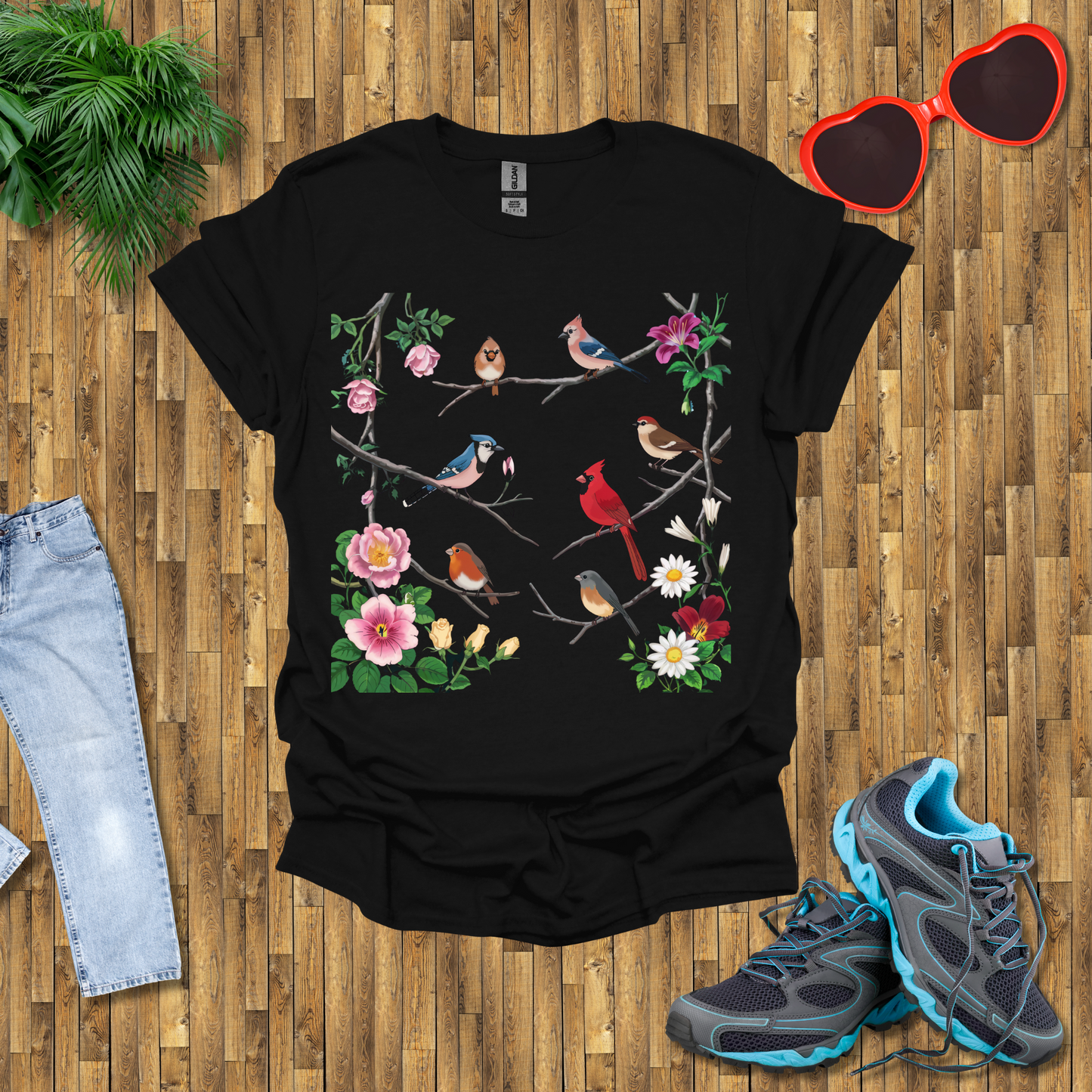 Birds in the wild  T-Shirt