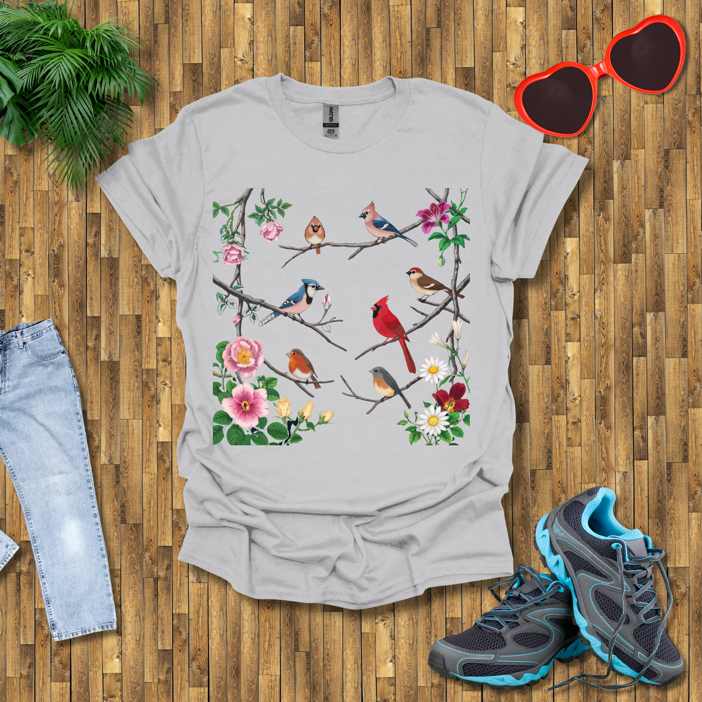 Birds in the wild  T-Shirt