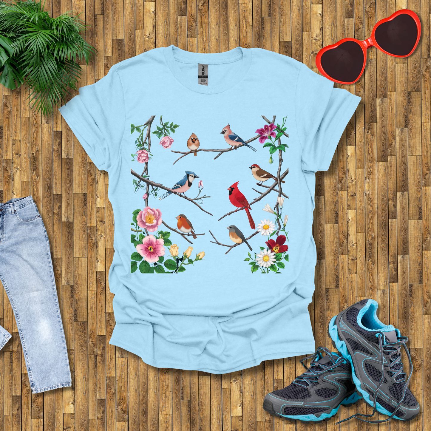 Birds in the wild  T-Shirt