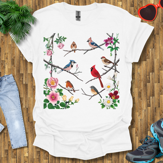 Birds in the wild  T-Shirt