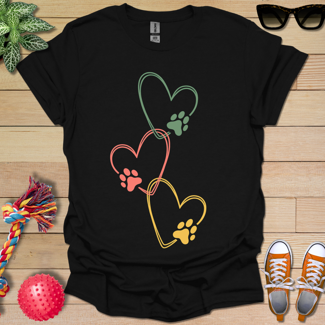 Love Paw Print T-Shirt