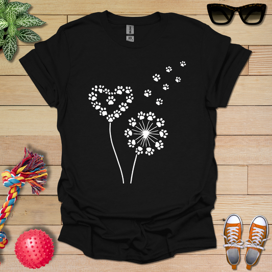 Dandelion Love Paws T-Shirt