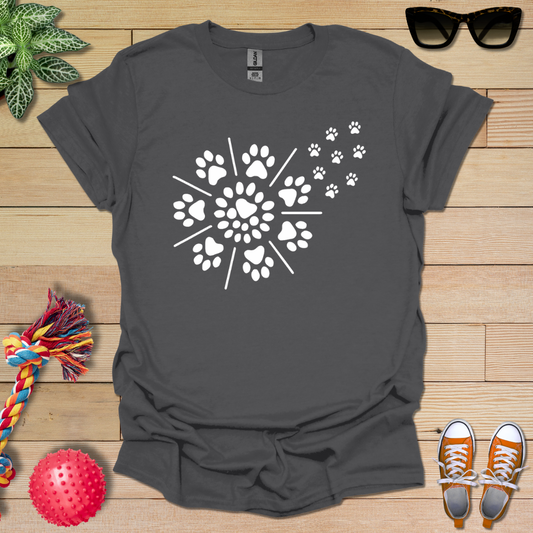 Radiant Paw Burst T-Shirt