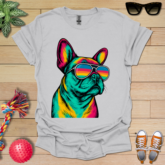 Sunglasses for a Frenchi T-Shirt