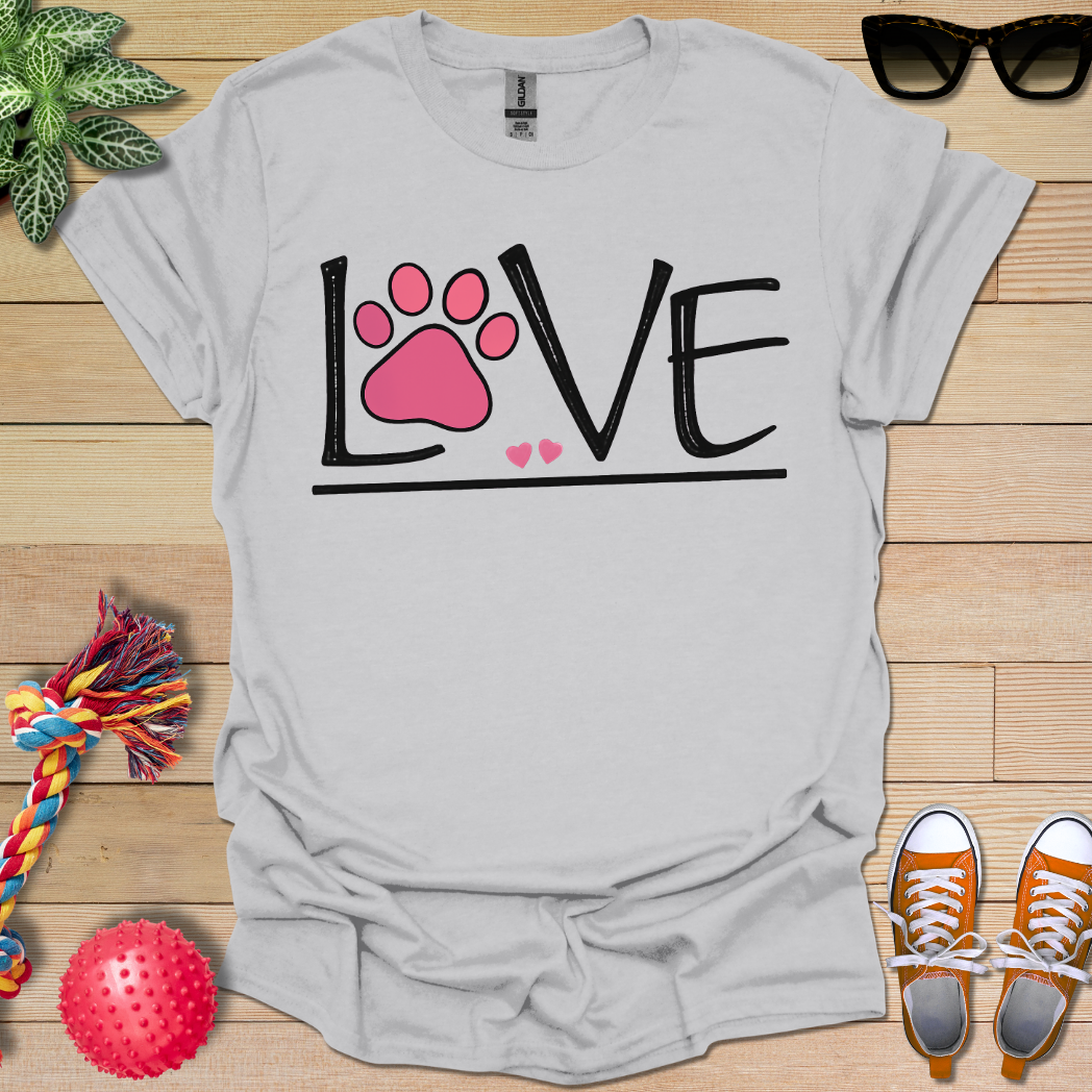 Love Leads Paws T-Shirt