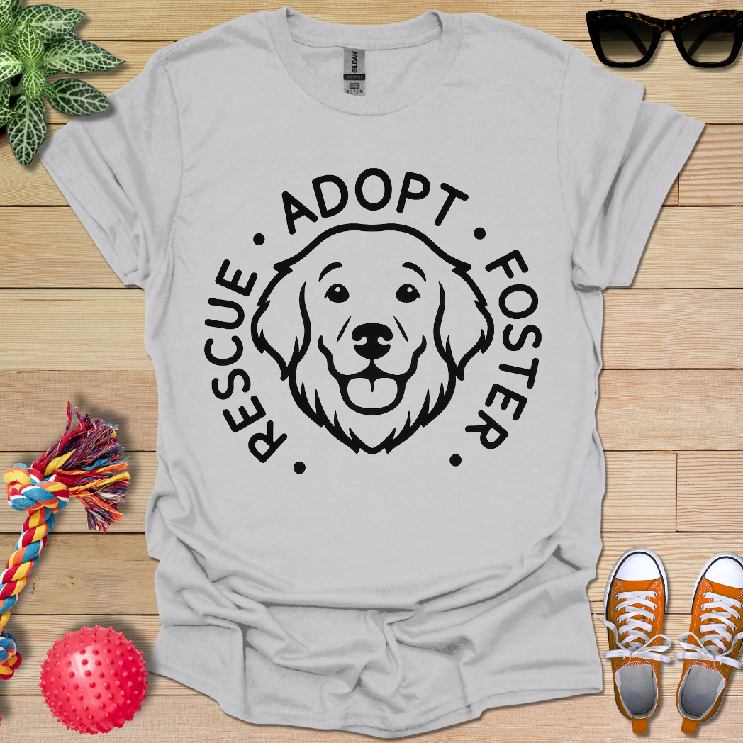 Rescue Adopt and Foster T-Shirt