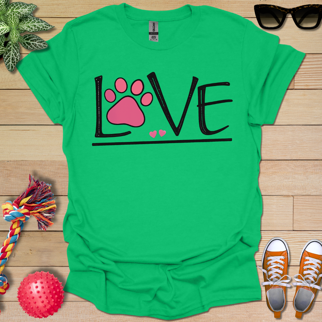 Love Leads Paws T-Shirt