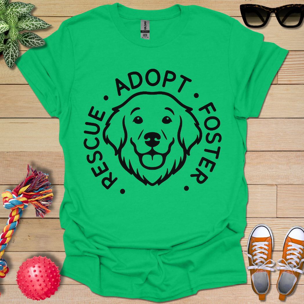 Rescue Adopt and Foster T-Shirt
