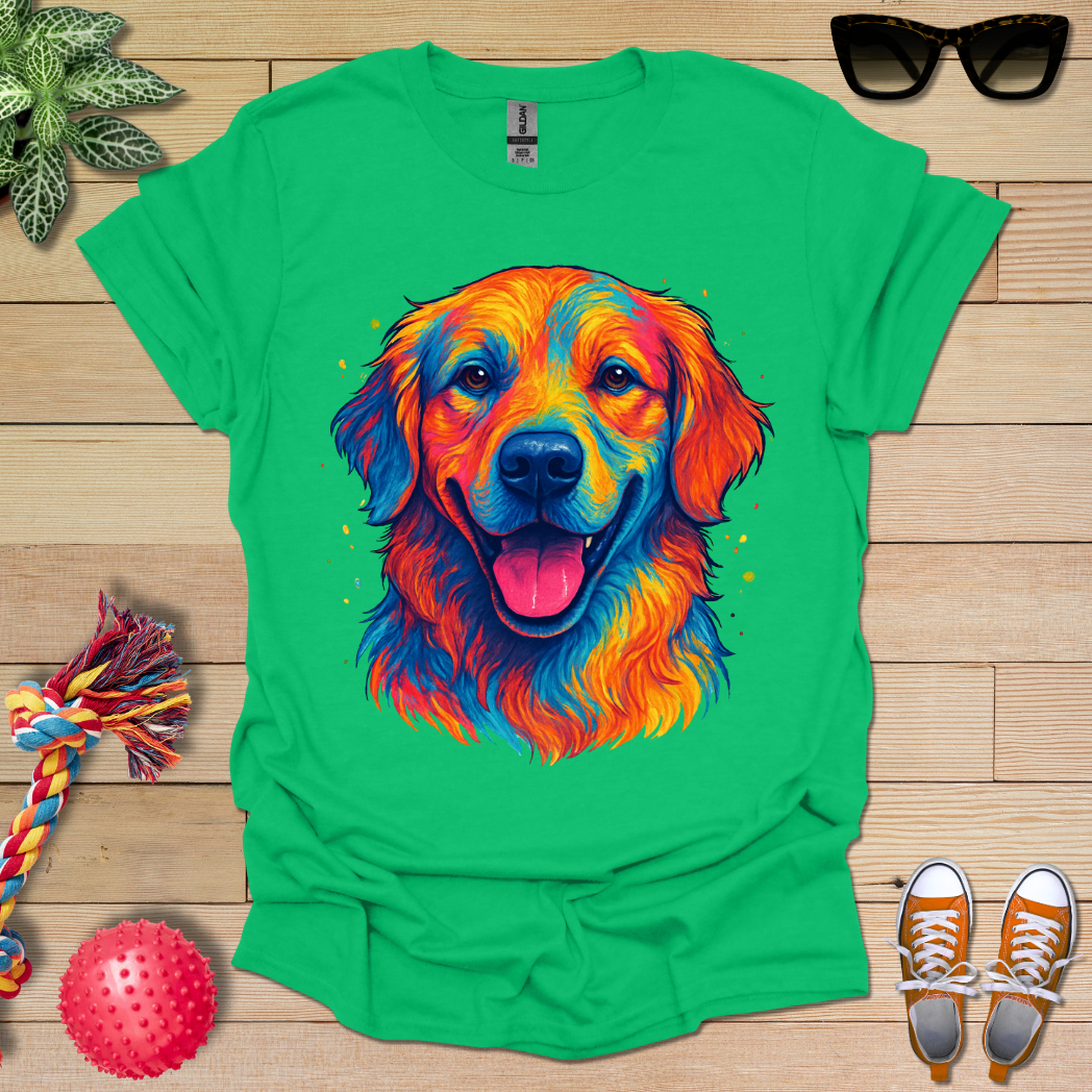 Colorful Retriever T-Shirt