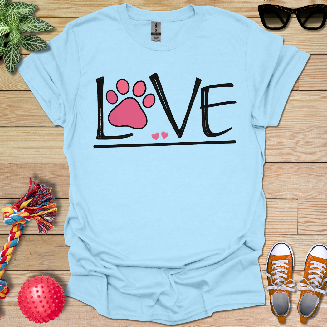 Love Leads Paws T-Shirt