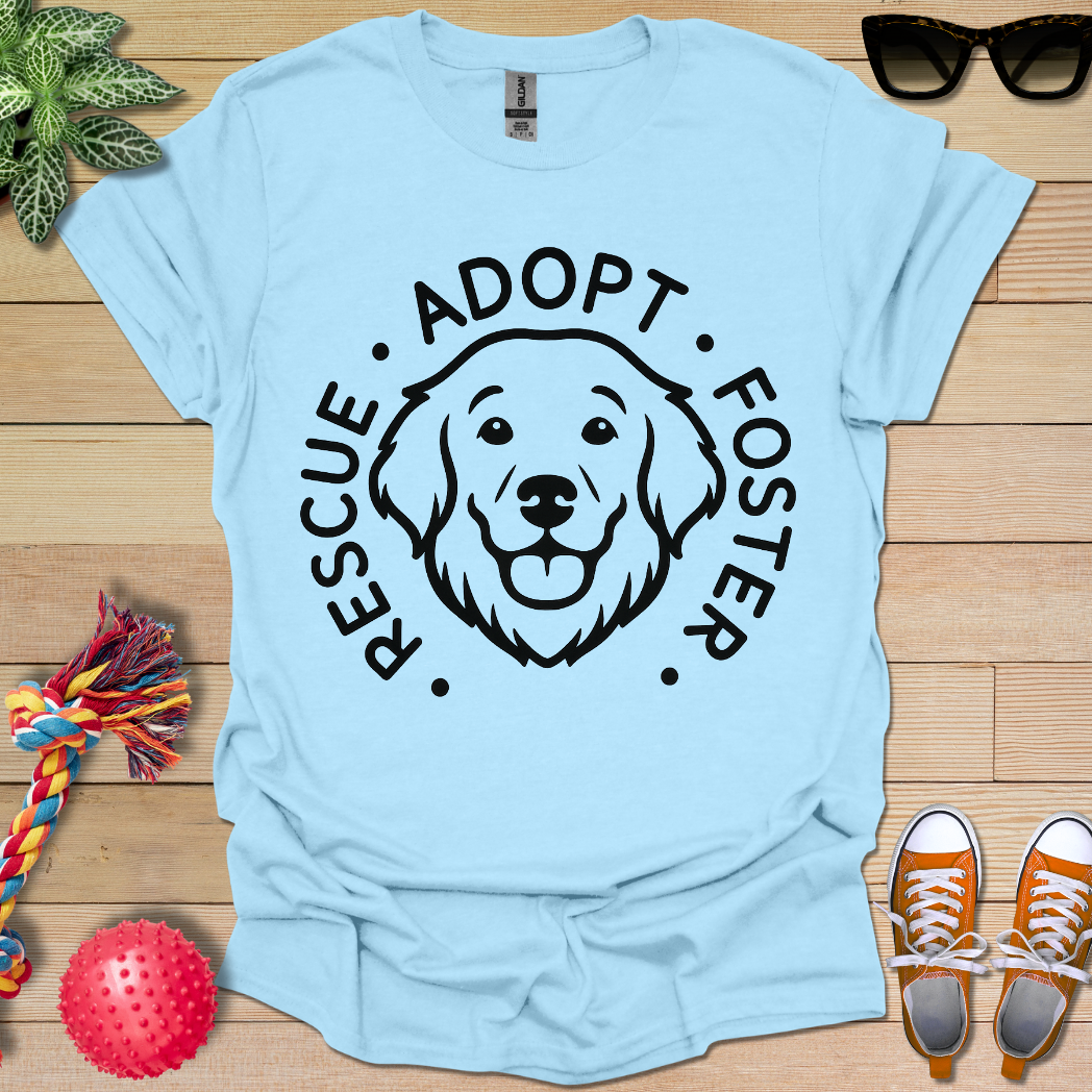 Rescue Adopt and Foster T-Shirt