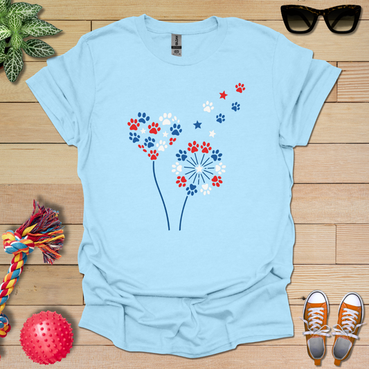Patriotic Dandelions T-Shirt