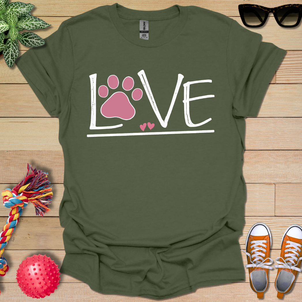 Love Leads Paws T-Shirt