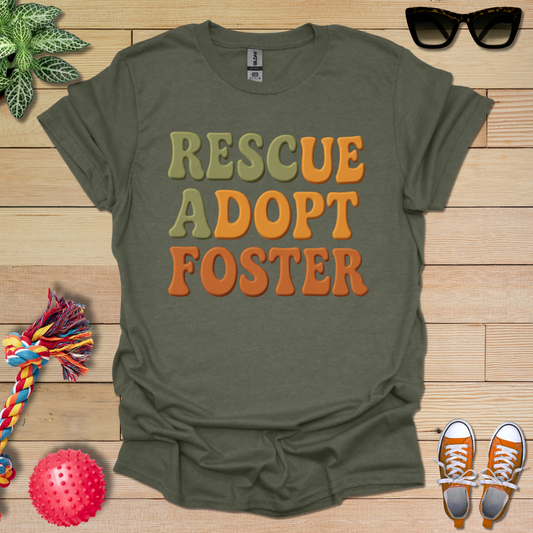 Rescue Adopt Foster T-Shirt