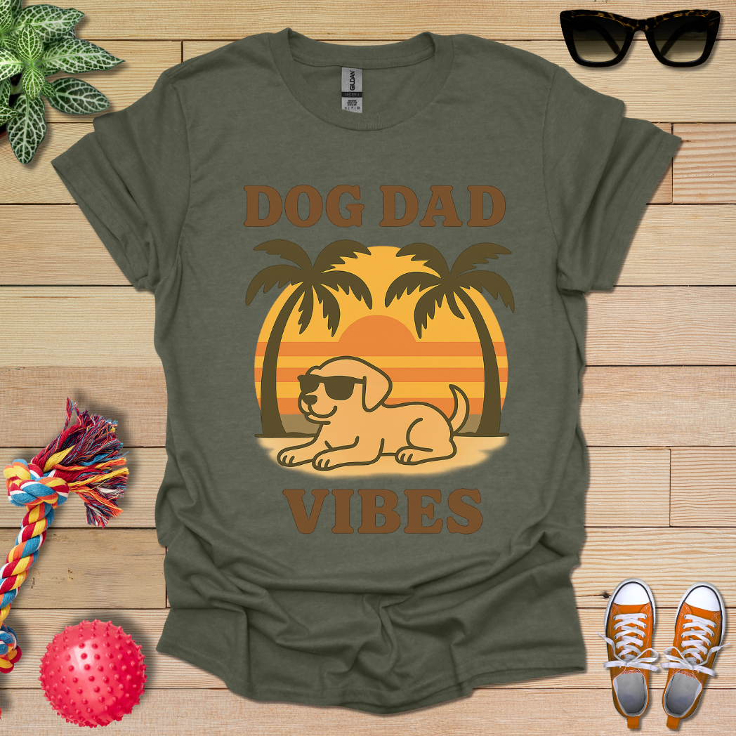 Dog Dad Vibes T-Shirt