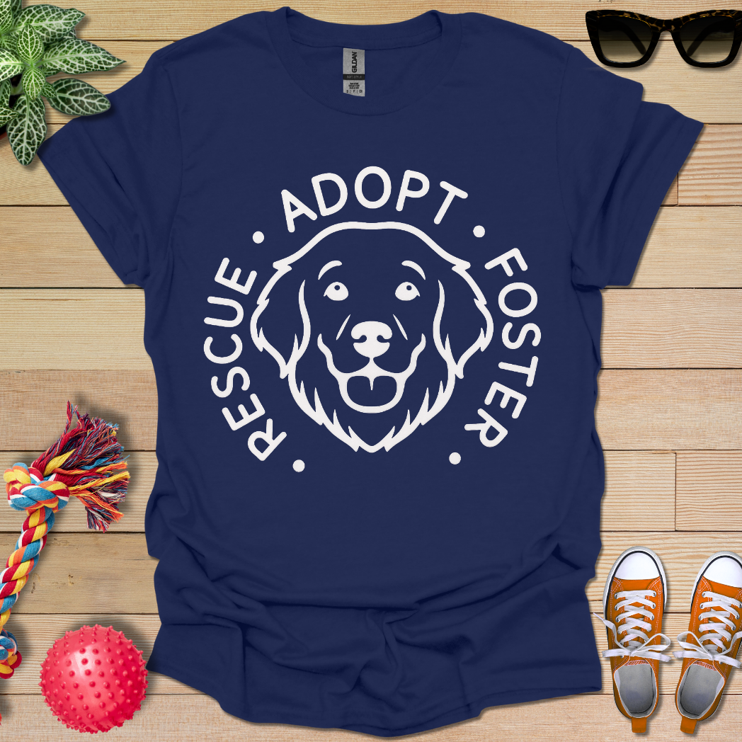 Rescue Adopt and Foster T-Shirt