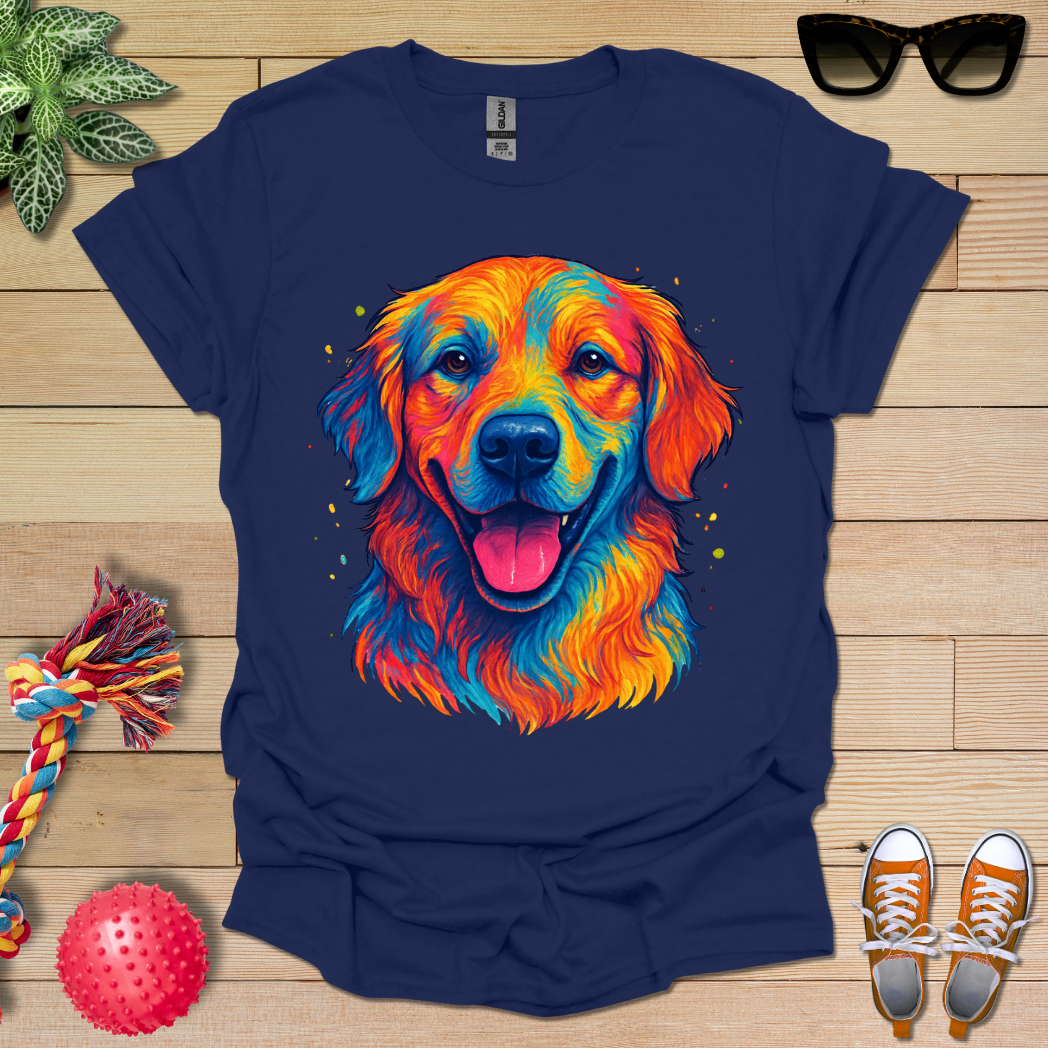 Colorful Retriever T-Shirt