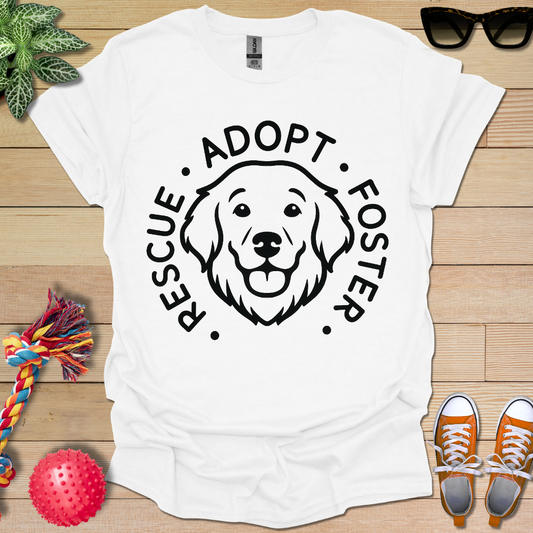 Rescue Adopt and Foster T-Shirt
