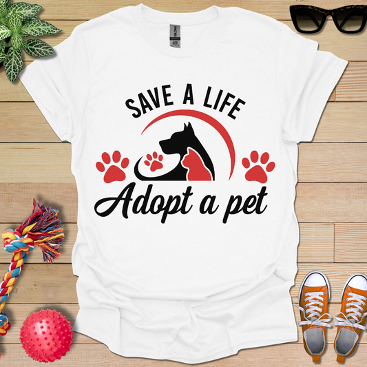 Adopt and Save Life T-Shirt