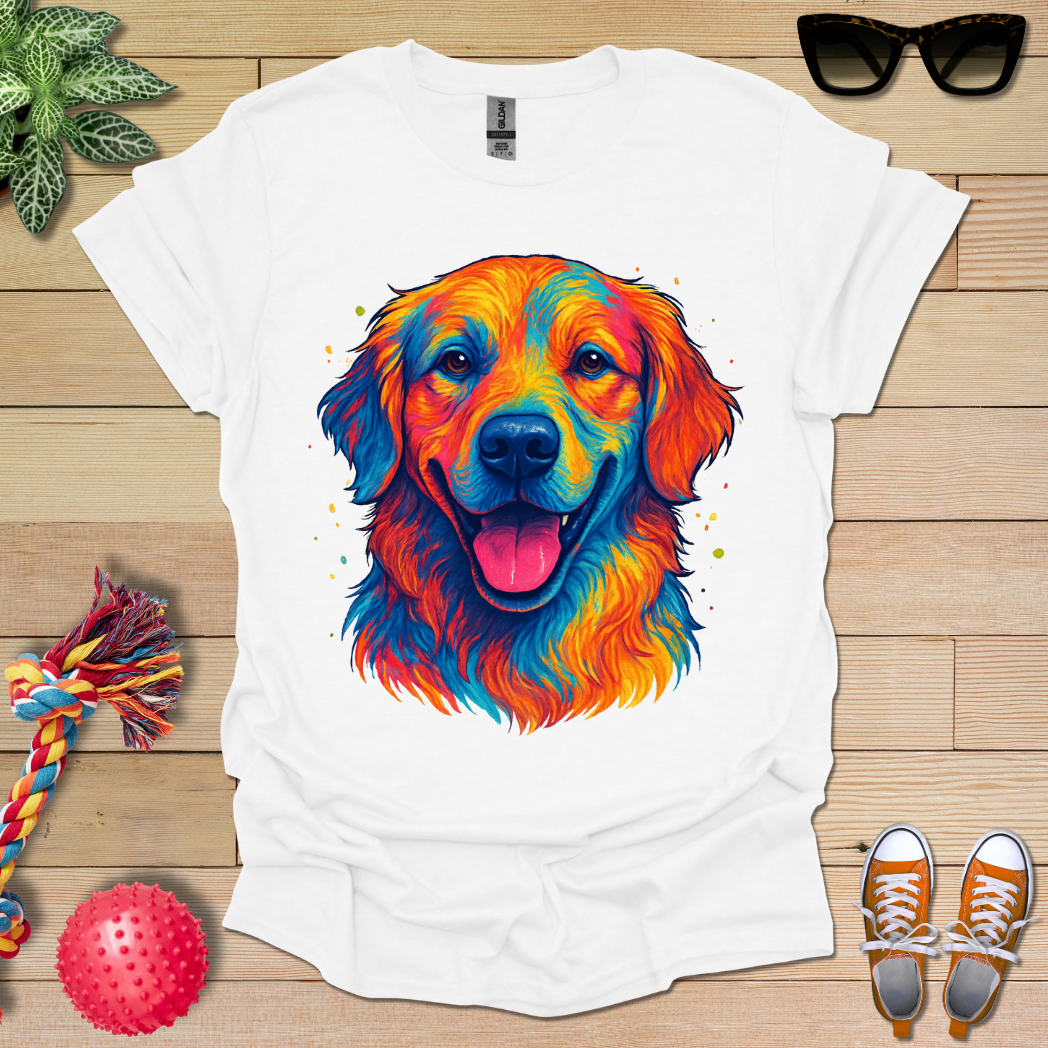 Colorful Retriever T-Shirt