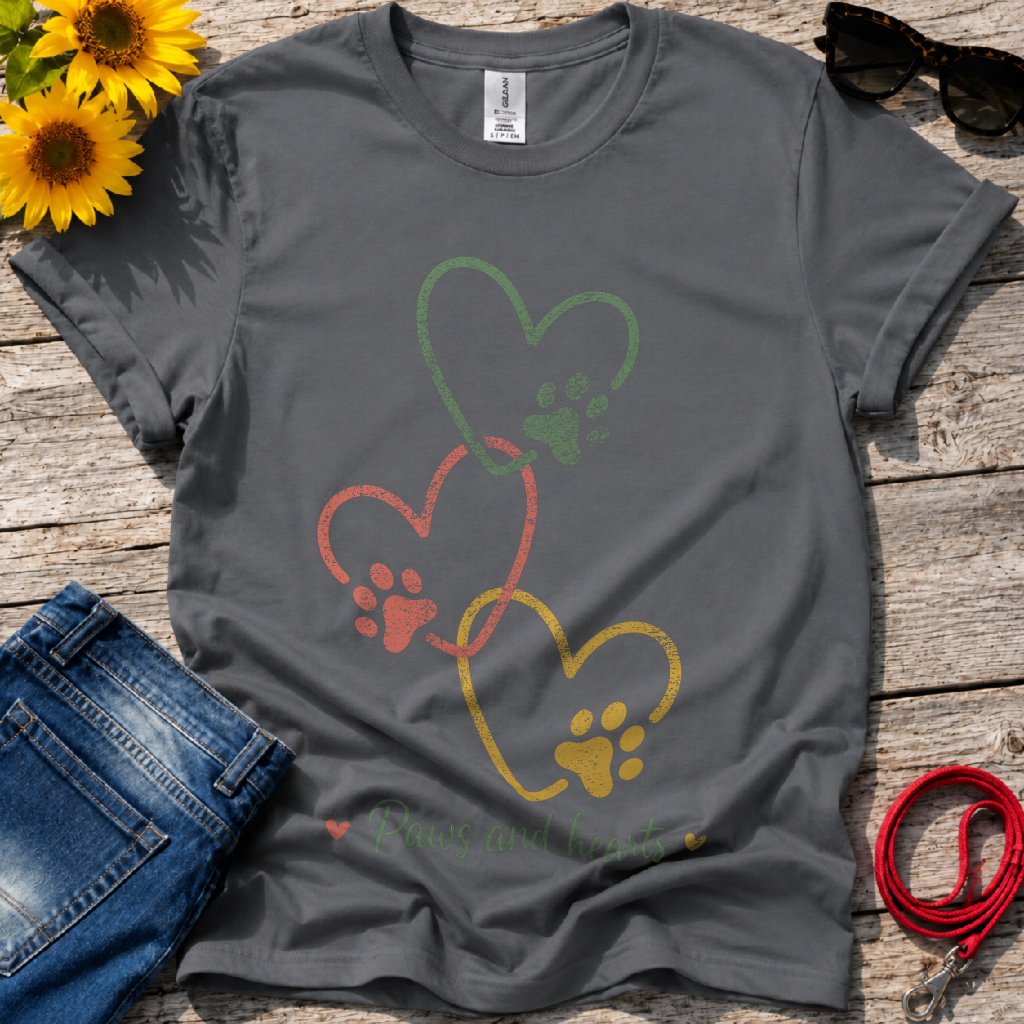 Love Paw Print T-Shirt