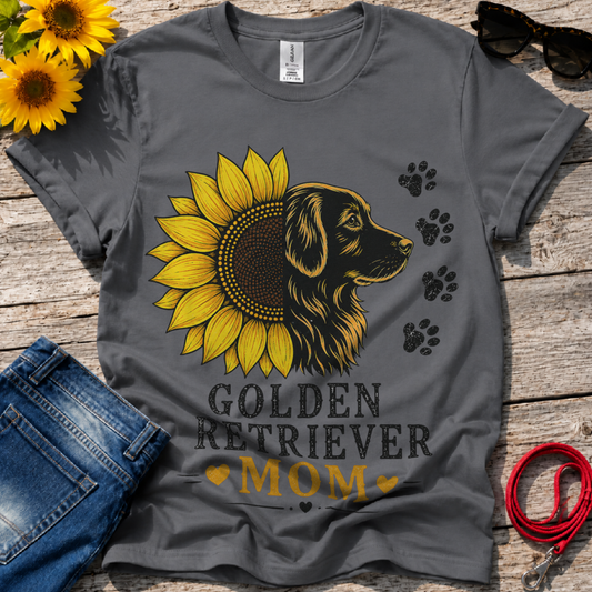 Sunflower Paw Prints T-Shirt