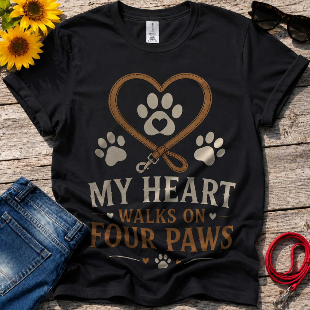 Dog Paw Love T-Shirt