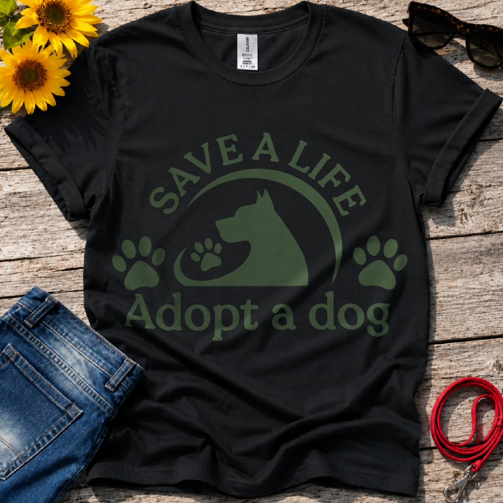 Adopt and Save Life T-Shirt